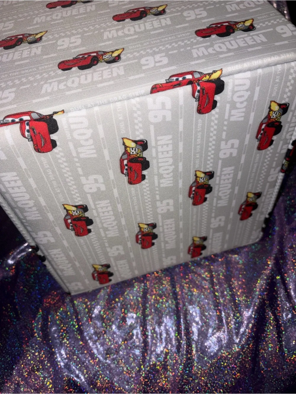 Lightning McQueen Storage Cube